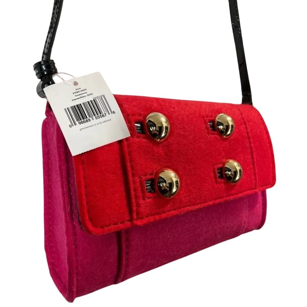 KATE SPADE Beantown Lene Maraschino Crossbody Purse New with Tag MSRP $300